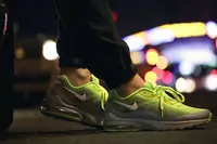 air max invigor print femmes nike 95 running vert fluorescent gris